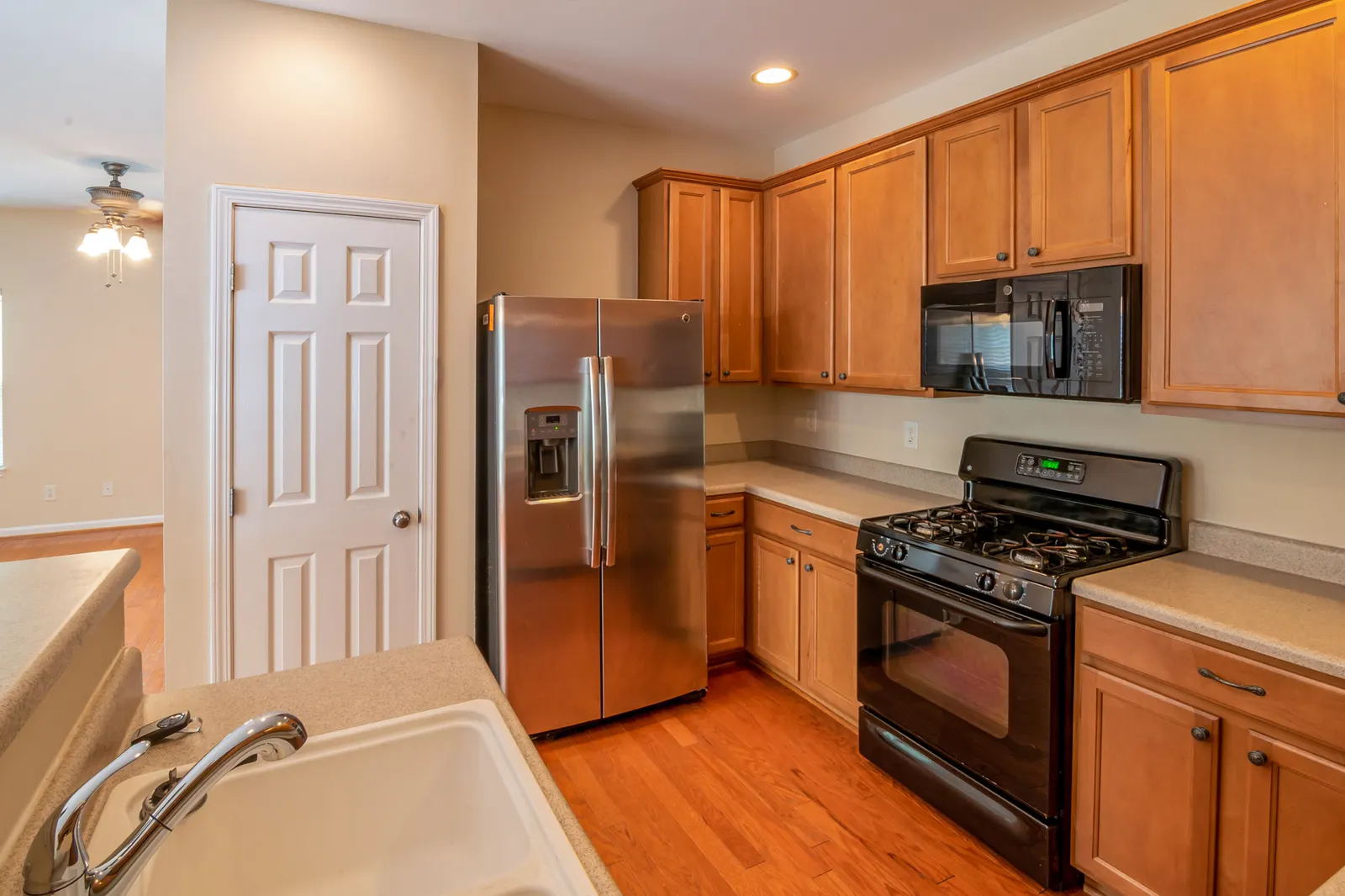 Modern refrigerator in a Portland kitchen